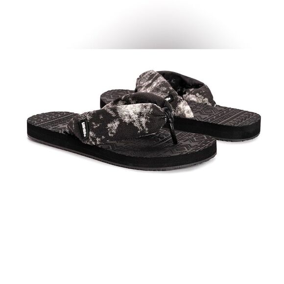 MUK LUKS Shore Vacation Flip Flops - Picture 1 of 8